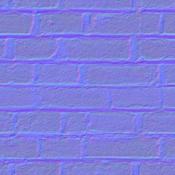 Seamless Textures of Wall Bricks + Normal & Bump Mapping